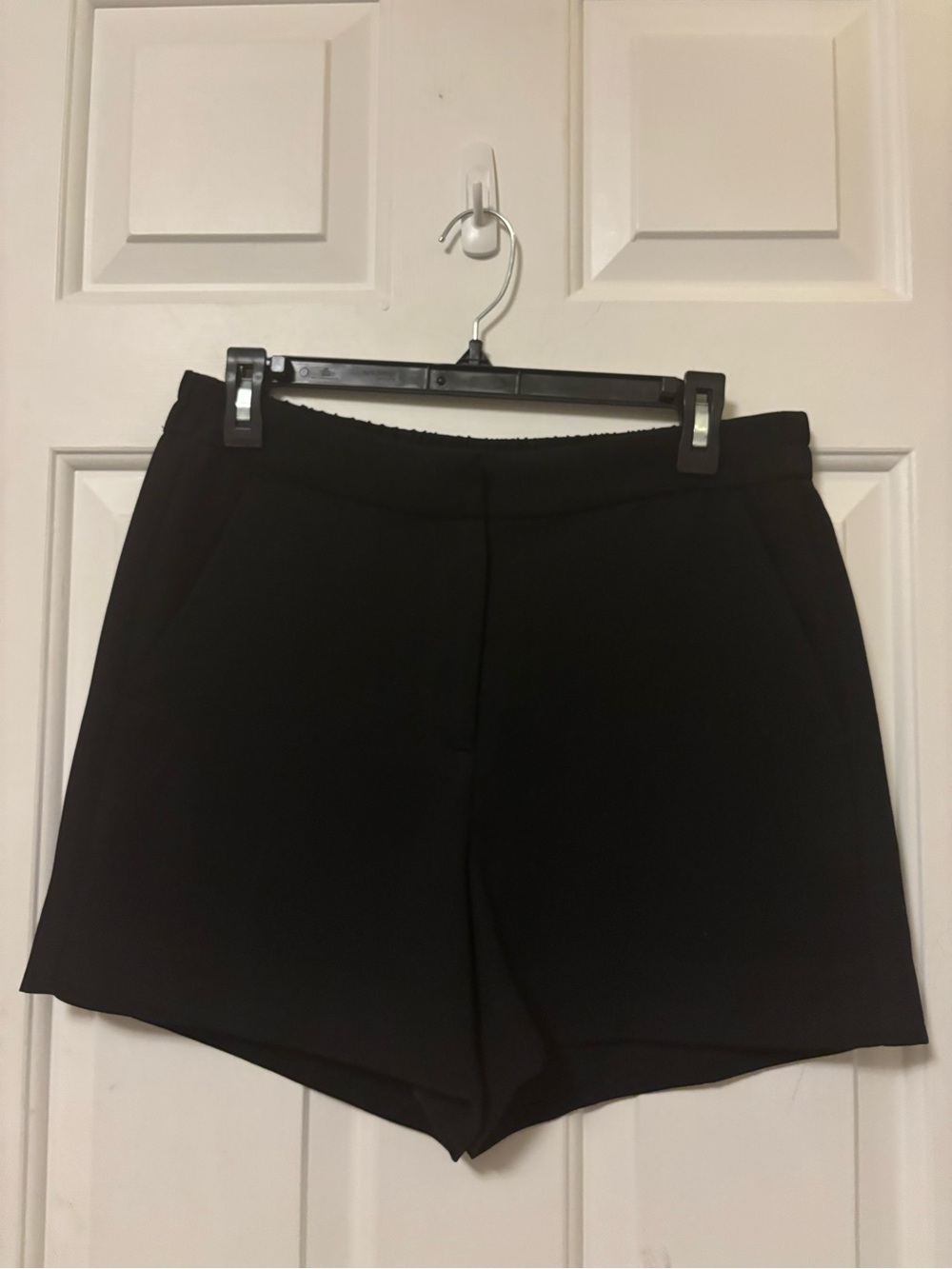 J. Crew Black Dress  High-Waist Tailored Shorts Size 8